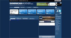 Desktop Screenshot of dominicanweather.info
